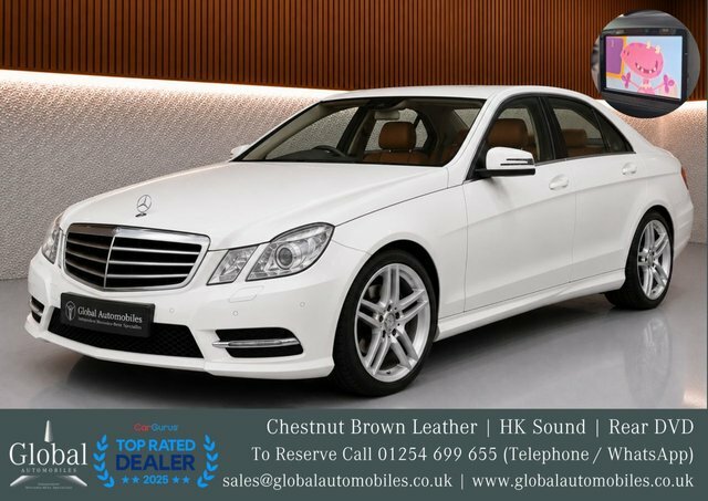 Mercedes-Benz E Class 3.0 E350 Cdi V6 White