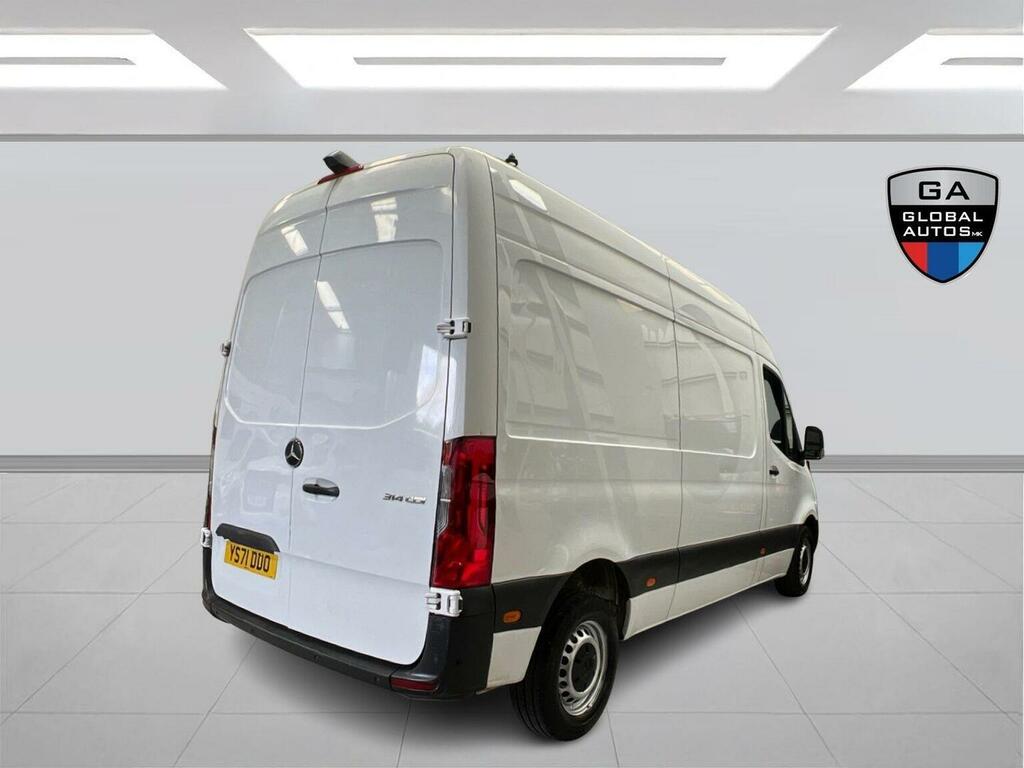 Mercedes-Benz Sprinter Panel Van 2.1 314 Cdi Progressive Fwd L2 H2 Euro 6 YS71DDO White #5