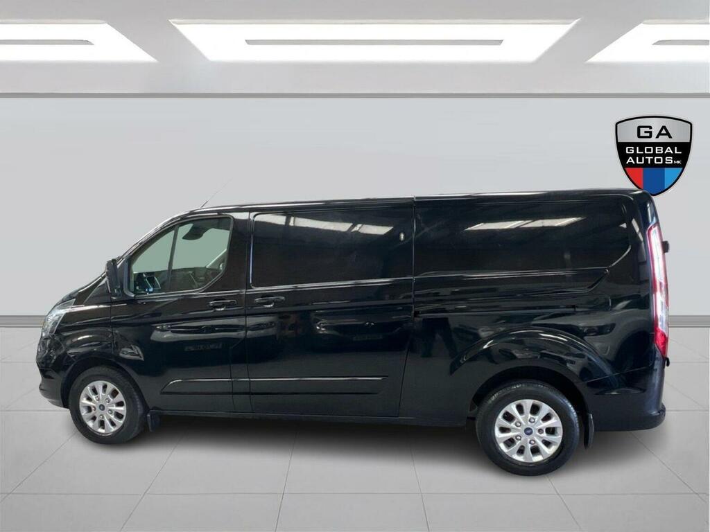 Ford Transit Custom Panel Van 2.0 300 Ecoblue Limited L2 H1 Euro 6 YR68ZBV Black #4