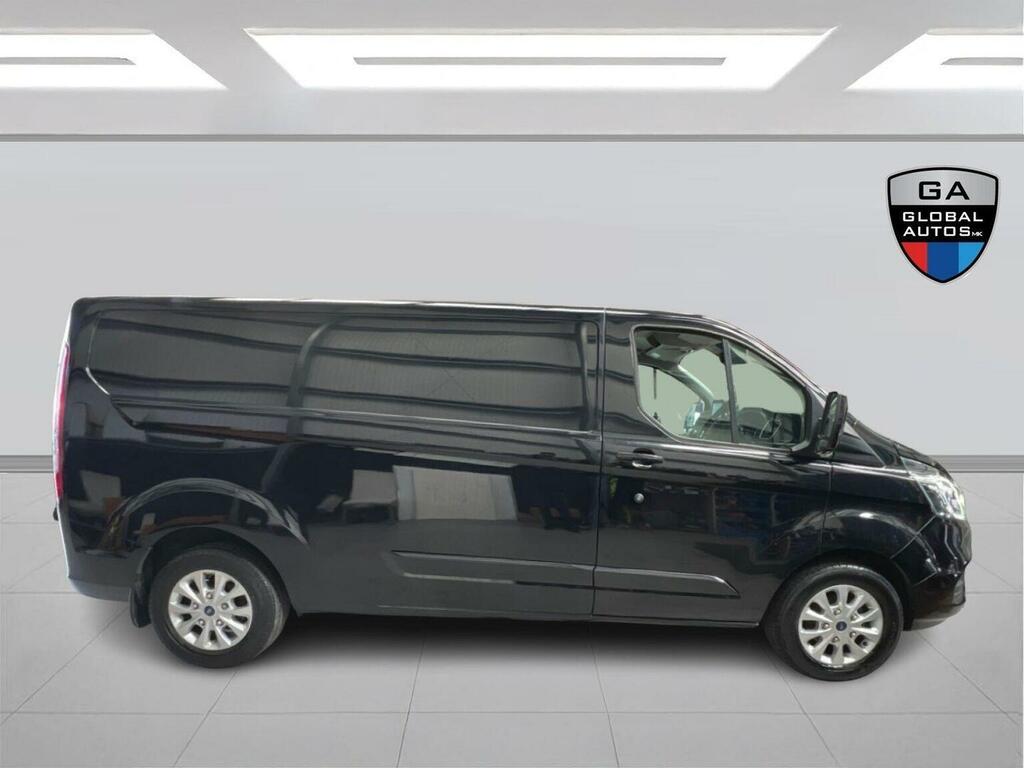 Ford Transit Custom Panel Van 2.0 300 Ecoblue Limited L2 H1 Euro 6 YR68ZBV Black #6