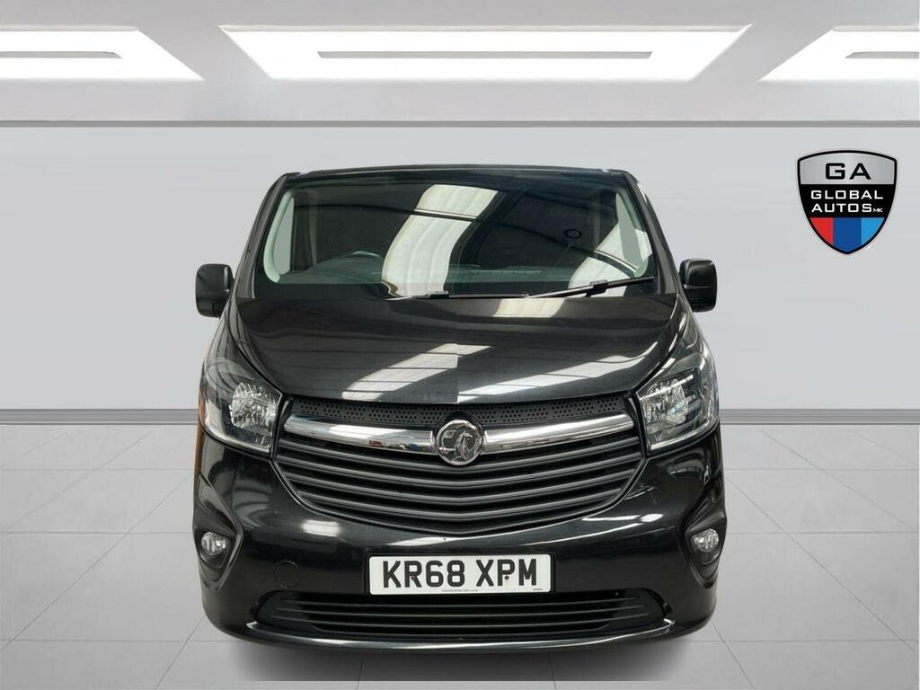 Vauxhall Vivaro Panel Van 1.6 Cdti 2900 Sportive L2 H1 Euro 6 KR68XPM Black #6