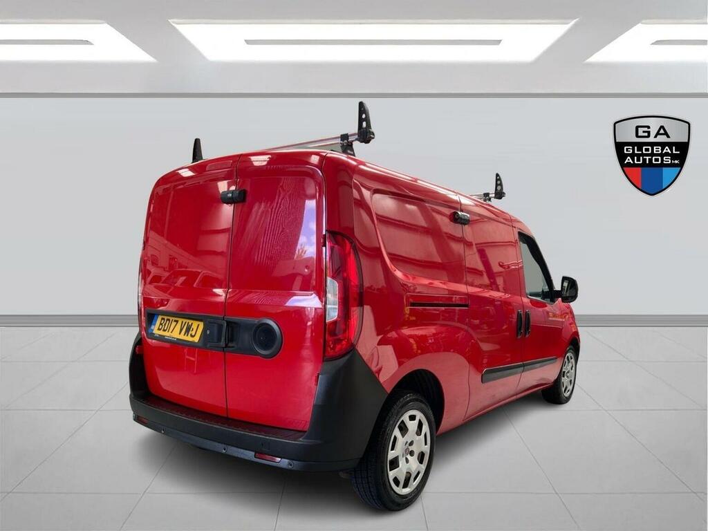Fiat Doblo 1.6 Multijetii Maxi L2 H1 Euro 6 6Dr Red #4