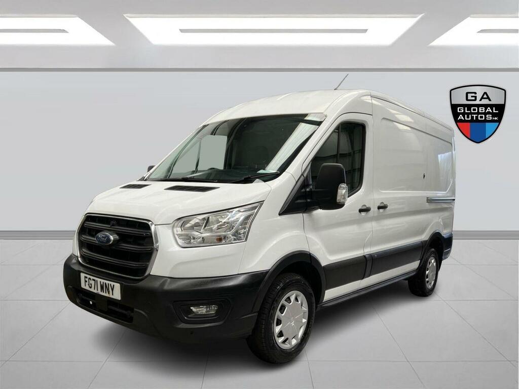 Ford Transit 2.0 350 Ecoblue Trend Fwd L2 H2 Euro 6 Ss White #3