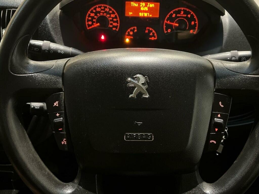 Peugeot Boxer Panel Van White #23