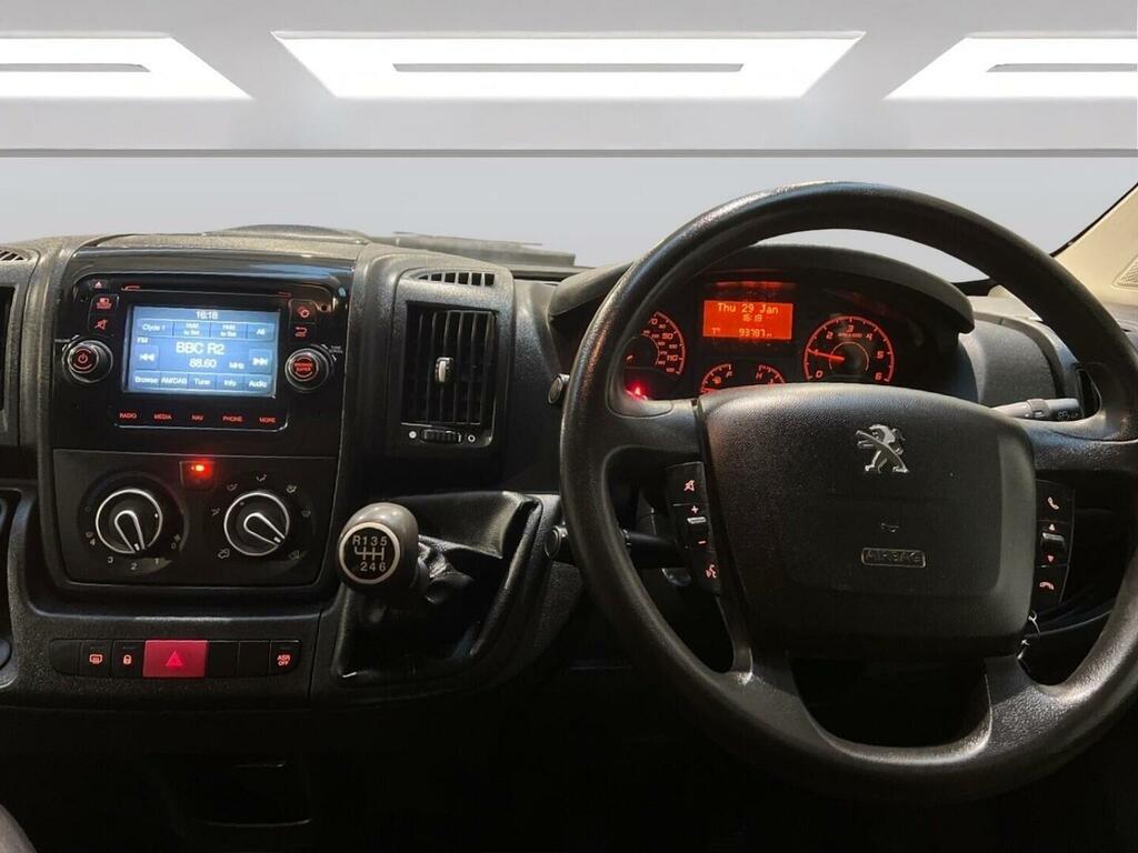 Peugeot Boxer Panel Van White #17