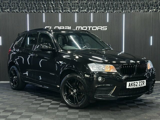 BMW X3 2012 2.0 20D M Sport Suv Xdrive Eu Black