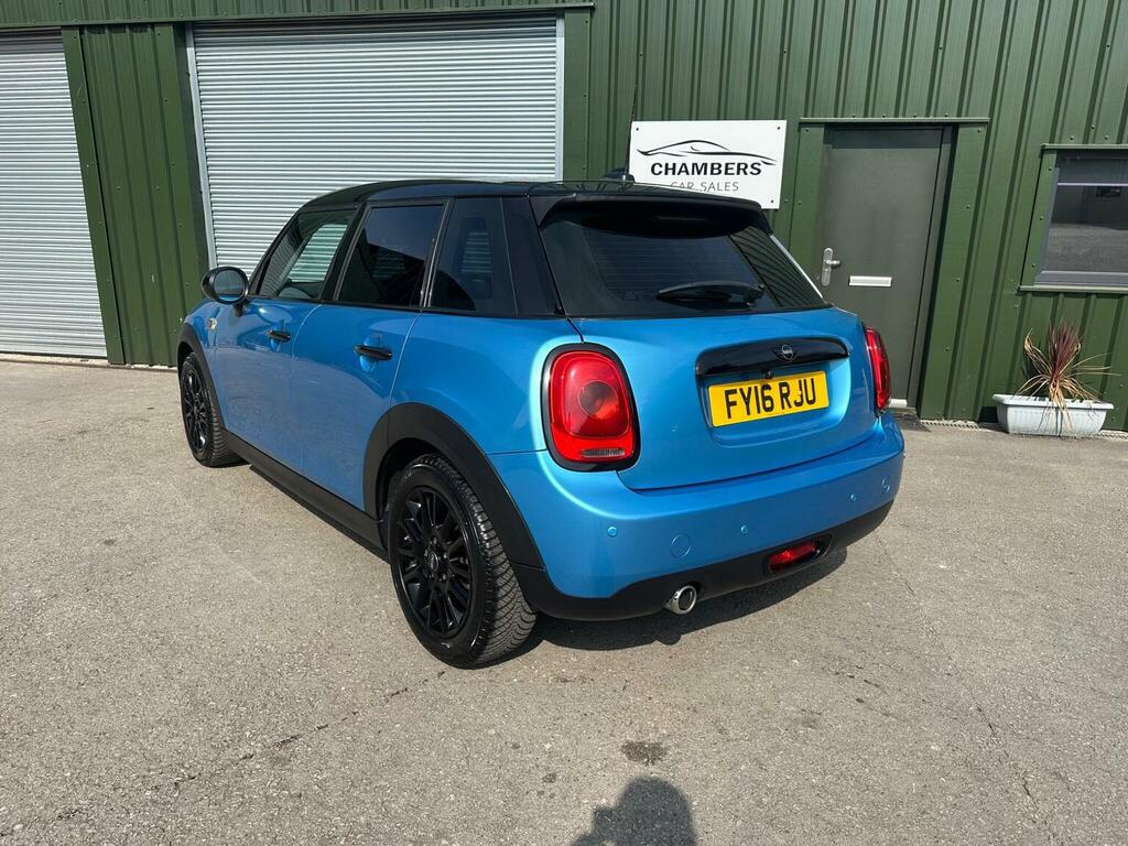 Mini Hatch Hatchback 1.5 Cooper Euro 6 Ss 201516 FY16RJU Blue #3
