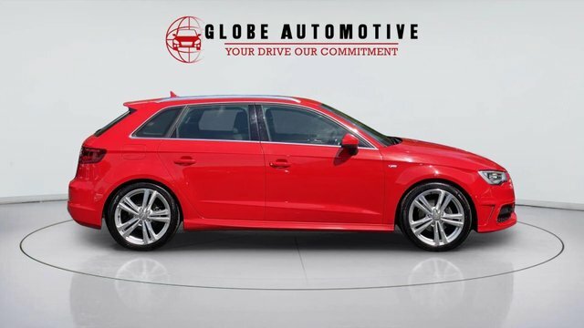 Audi A3 2015 1.4 Tfsi Cod S Line Sportback Euro 6 Ss Red #4