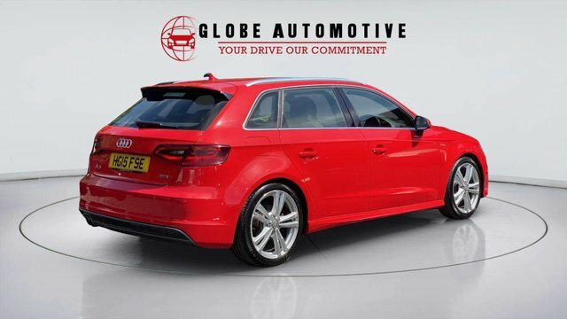 Audi A3 2015 1.4 Tfsi Cod S Line Sportback Euro 6 Ss Red #6