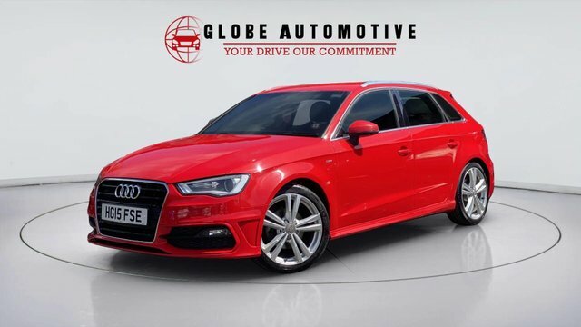 Audi A3 2015 1.4 Tfsi Cod S Line Sportback Euro 6 Ss Red #2
