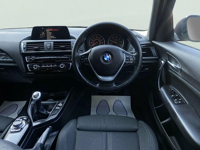 BMW 1 Series Hatchback Orange #11