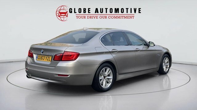 BMW 5 Series 2013 2.0 520D Se Euro 6 Ss Silver #5