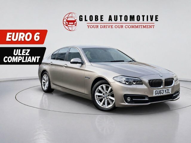 BMW 5 Series 2013 2.0 520D Se Euro 6 Ss GU63YZL Silver