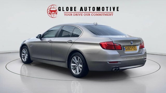 BMW 5 Series 2013 2.0 520D Se Euro 6 Ss Silver #6