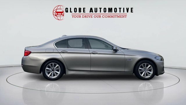 BMW 5 Series 2013 2.0 520D Se Euro 6 Ss Silver #3