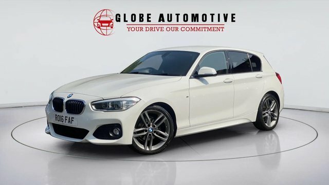 BMW 1 Series 2016 2.0 118D M Sport Euro 6 Ss White #2