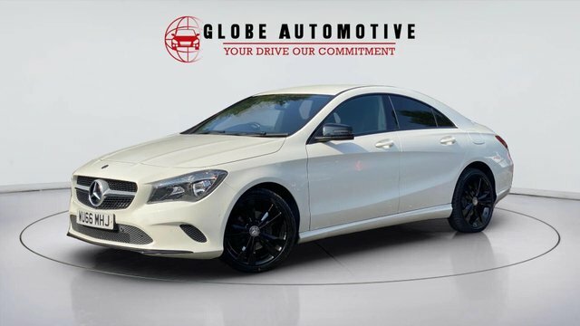 Mercedes-Benz CLA Class 2016 2.1 Cla200d Sport Coupe Euro 6 Ss White #2