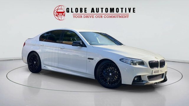 BMW 5 Series 2015 2.0 520D M Sport Euro 6 Ss White