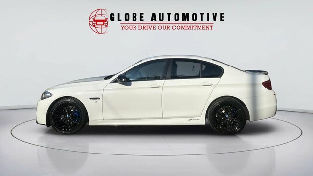 BMW 5 Series 2015 2.0 520D M Sport Euro 6 Ss White #5