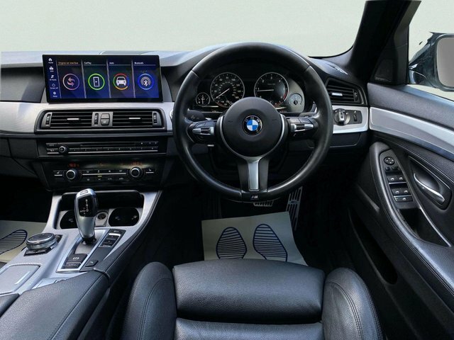 BMW 5 Series 2015 2.0 520D M Sport Euro 6 Ss White #2