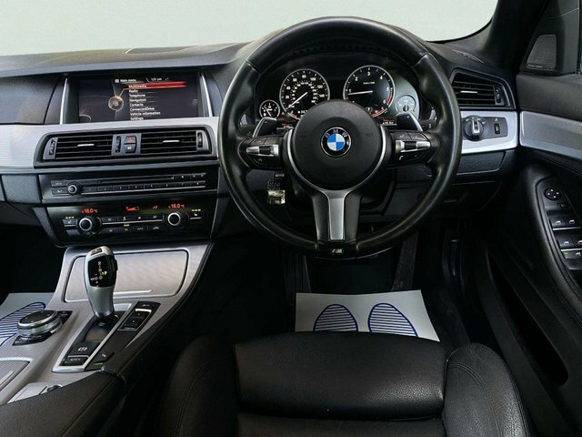 BMW 5 Series 2014 2.0 520D M Sport Euro 6 Ss Black #2