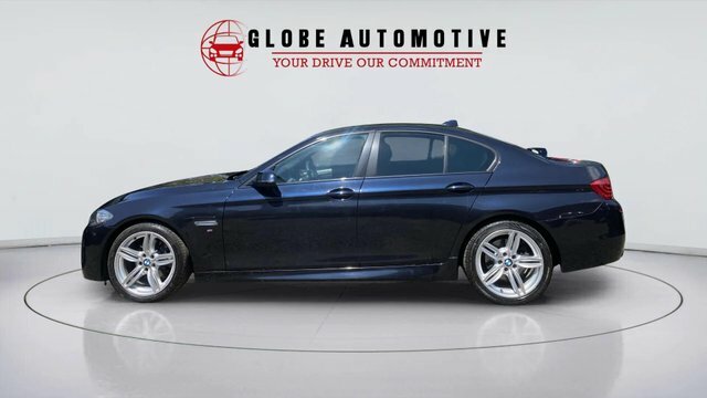 BMW 5 Series 2014 2.0 520D M Sport Euro 6 Ss Black #5