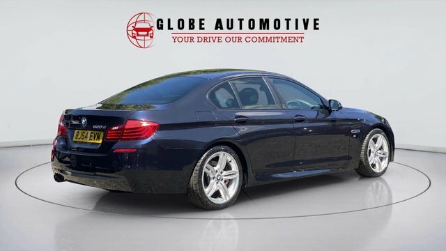 BMW 5 Series 2014 2.0 520D M Sport Euro 6 Ss Black #6