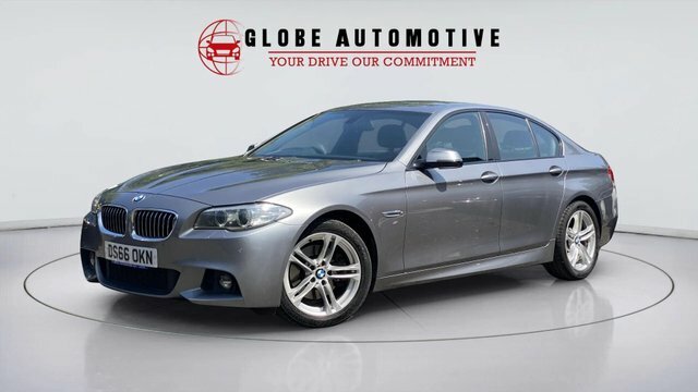 BMW 5 Series 2016 2.0 520D M Sport Euro 6 Ss Grey #2