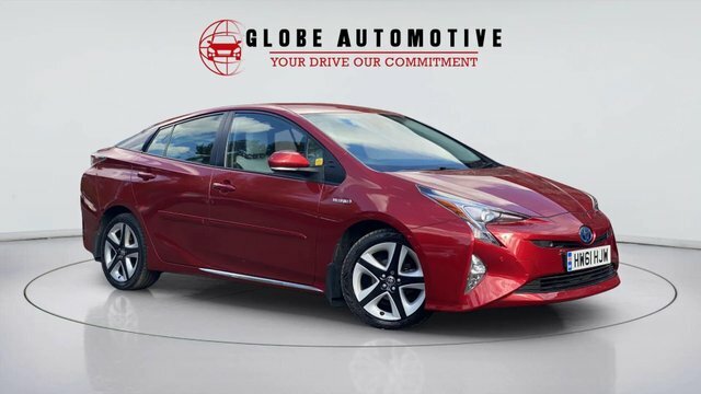 Toyota Prius 2016 1.8 Vvt-h Excel Cvt Euro 6 Ss 15In Al Red