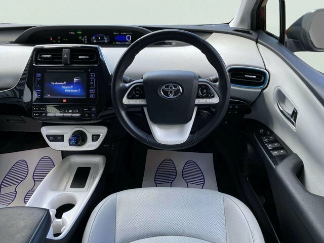 Toyota Prius 2016 1.8 Vvt-h Excel Cvt Euro 6 Ss 15In Al Red #2