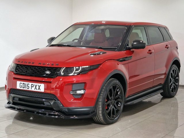 Land Rover Range Rover Evoque Sd4 Dynamic Lux Firenze GD15PXX Red #3