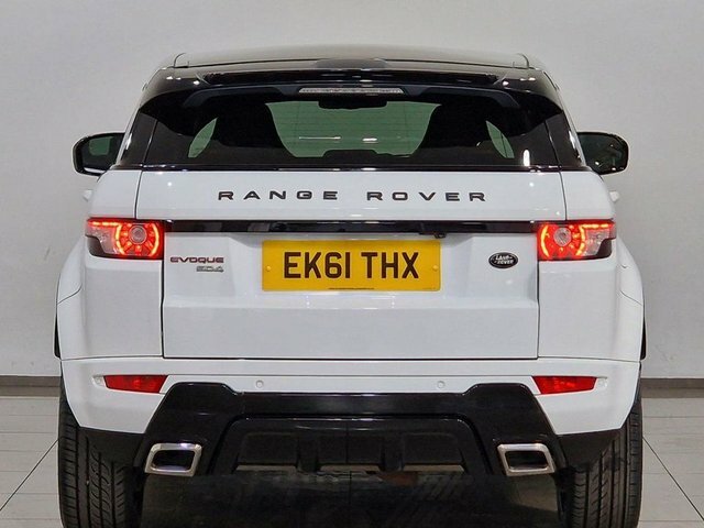 Land Rover Range Rover Evoque Sd4 Dynamic Lux Fuji EK61THX White #5
