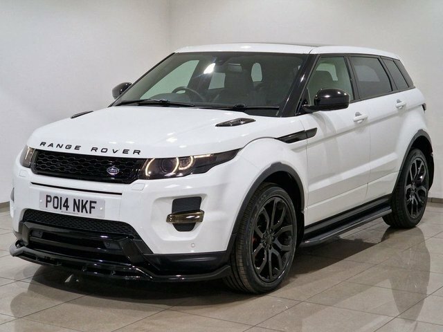 Land Rover Range Rover Evoque Sd4 Dynamic Fuji White White #3