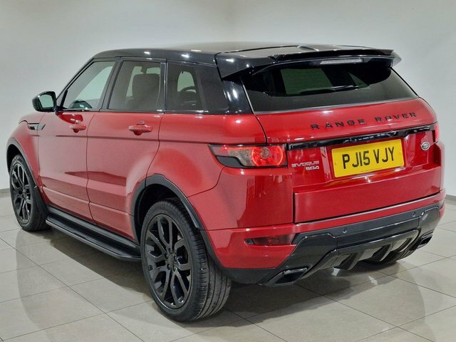 Land Rover Range Rover Evoque Sd4 Dynamic Firenze Red Red #4
