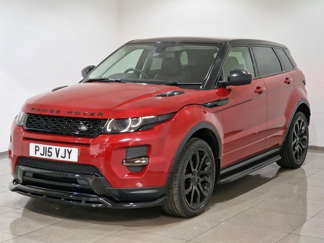 Land Rover Range Rover Evoque Sd4 Dynamic Firenze Red Red #3