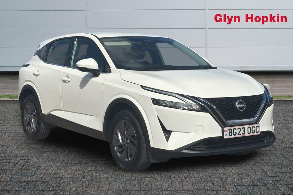 Nissan Qashqai 1.3 Dig-t Mh 158 Acenta Premium Xtronic White