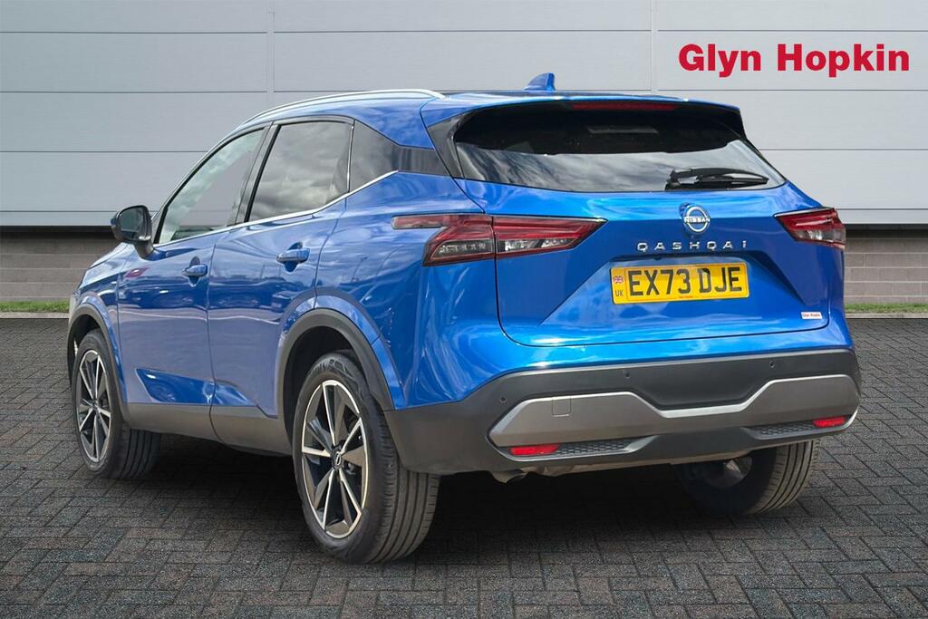 Nissan Qashqai 1.3 Dig-t Mh Tekna EX73DJE Blue #5