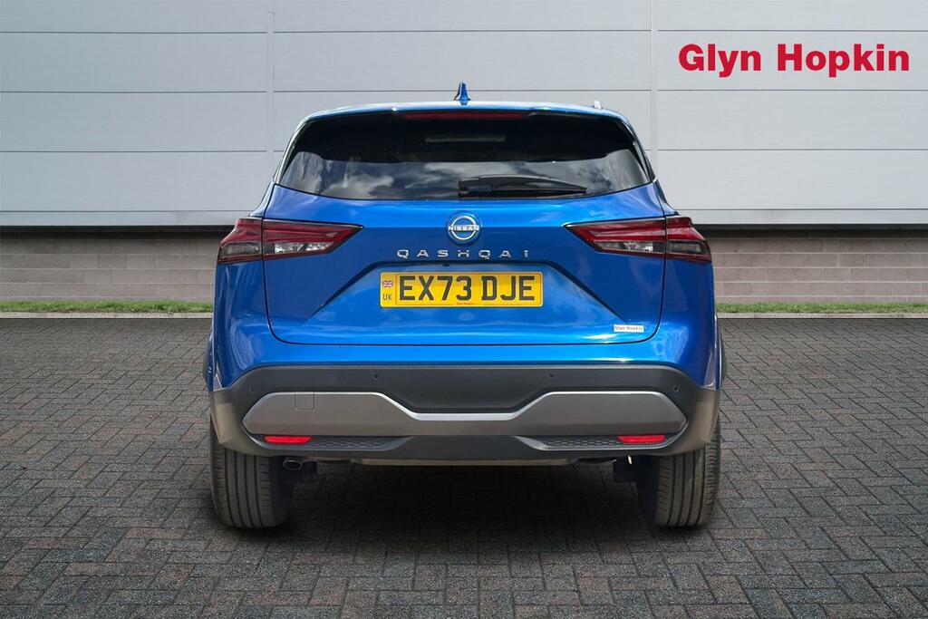 Nissan Qashqai 1.3 Dig-t Mh Tekna EX73DJE Blue #4