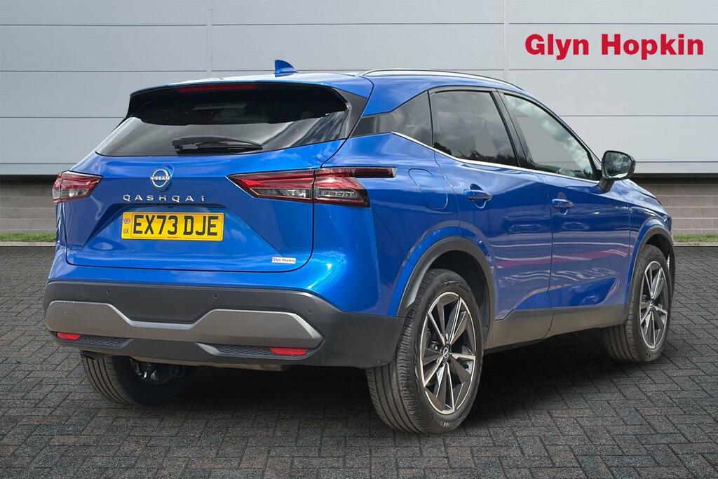Nissan Qashqai 1.3 Dig-t Mh Tekna EX73DJE Blue #3
