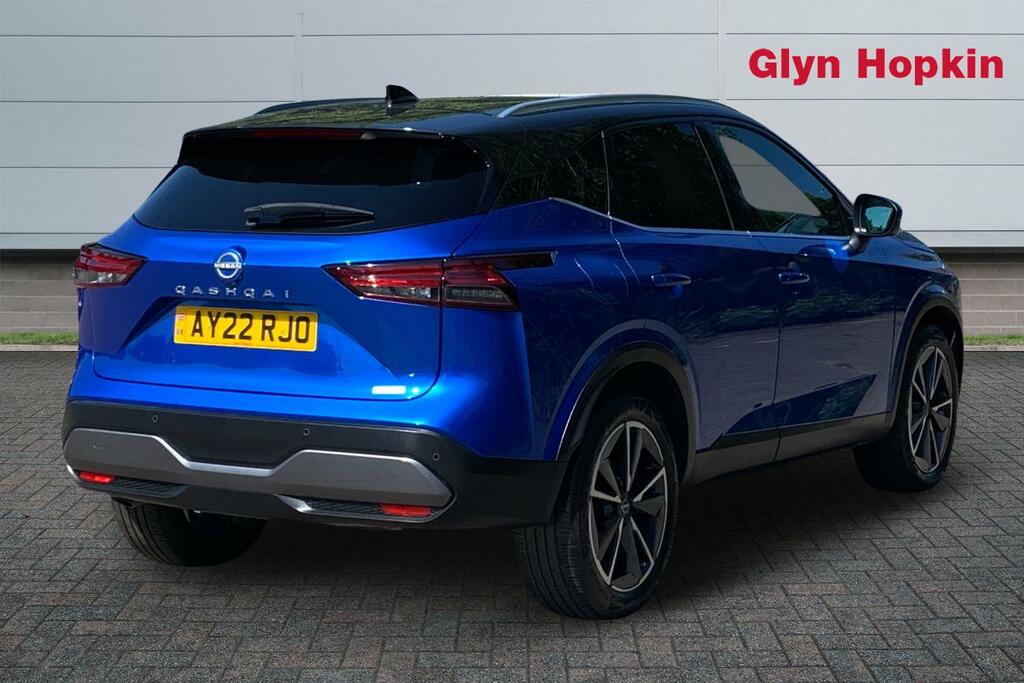 Nissan Qashqai 1.3 Dig-t Mh 158 Tekna Xtronic AY22RJO Blue #3