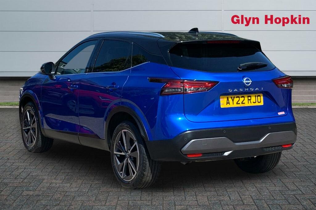 Nissan Qashqai 1.3 Dig-t Mh 158 Tekna Xtronic AY22RJO Blue #5