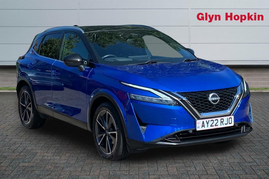 Nissan Qashqai 1.3 Dig-t Mh 158 Tekna Xtronic Blue