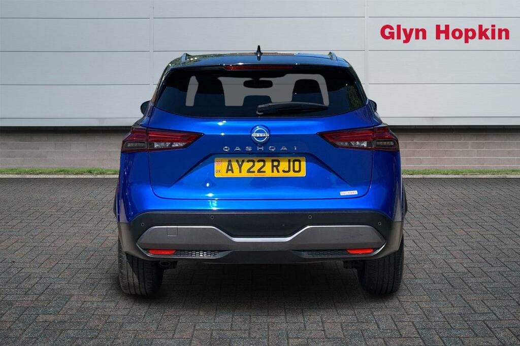 Nissan Qashqai 1.3 Dig-t Mh 158 Tekna Xtronic AY22RJO Blue #4