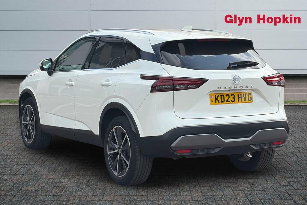 Nissan Qashqai 1.3 Dig-t Mh 158 Tekna Xtronic White #5