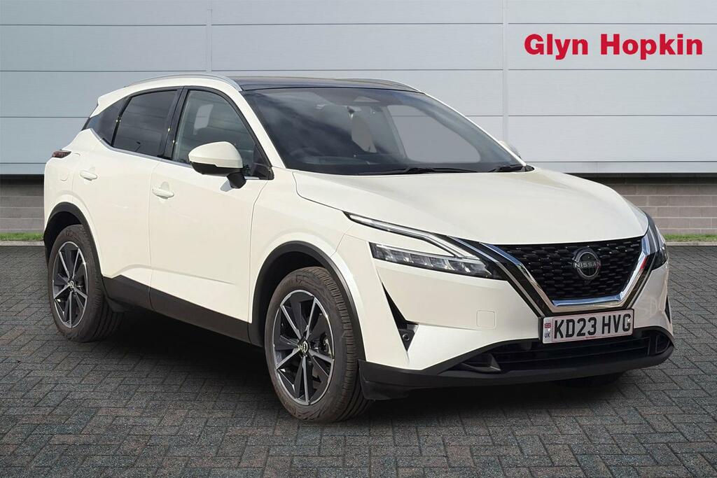 Nissan Qashqai 1.3 Dig-t Mh 158 Tekna Xtronic White