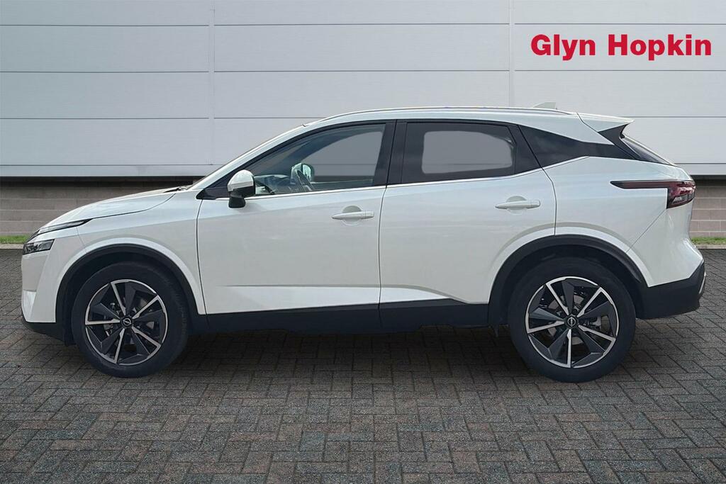 Nissan Qashqai 1.3 Dig-t Mh 158 Tekna Xtronic White #6