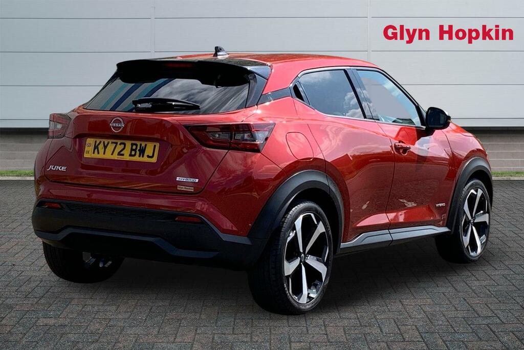 Nissan Juke 1.6 Hybrid Tekna KY72BWJ Red #3
