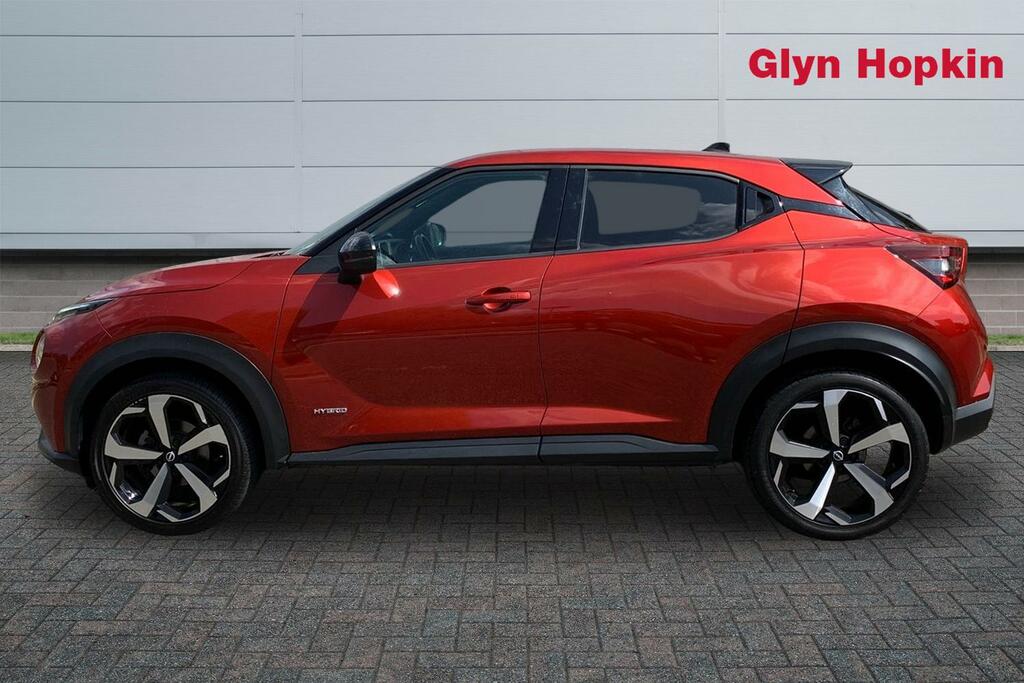 Nissan Juke 1.6 Hybrid Tekna KY72BWJ Red #6
