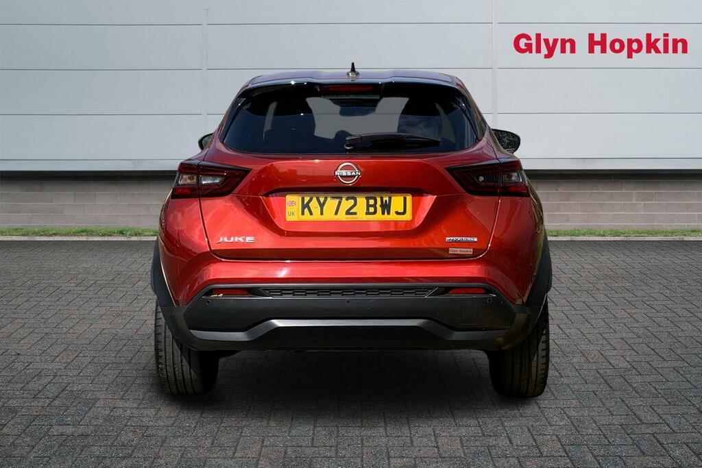 Nissan Juke 1.6 Hybrid Tekna KY72BWJ Red #4