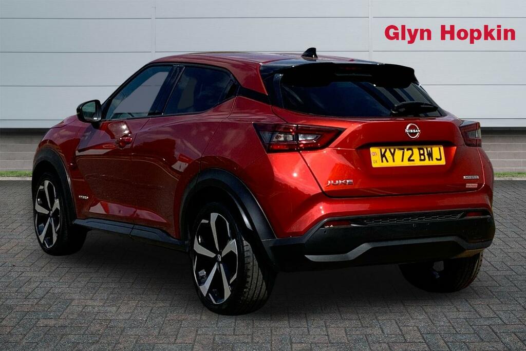Nissan Juke 1.6 Hybrid Tekna KY72BWJ Red #5